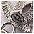 Orecchini Chanel B23S Coco Mark Argento - vista 3