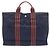 Hermès Bolso Fourre-Tout MM Hermes Azul marino