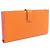 Hermès Cartera larga bi-fold Hermes Bearn Soufflet Verso Rosa Naranja - vista 2