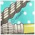 Hermès Foulard Hermes Maxi Twilly Clic Clac a Pois Multicolore Verde Blu navy - vista 4
