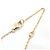 Collana Van Cleef & Arpels Vintage Alhambra Malachite D'oro Verde - vista 4