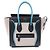 Céline Celine Luggage Micro Shopper Tote Bag Braun Schwarz Blau