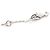 Bracciale Sweet Alhambra Diamanti Van Cleef & Arpels Argento Bianco - vista 5