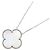 Collar Magic Alhambra Van Cleef & Arpels Plata Blanco