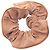Hermès Scrunchie Hermes Claudia Plan Air in pelle Marrone Bianco - vista 2