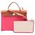 Hermès Hermes Herbag Zip PM Bolso de mano 2-Way Castaño Rosa