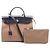 Hermès Bolso Hermes Herbag Zip PM Castaño Azul marino