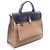 Hermès Bolso Hermes Herbag Zip PM Castaño Azul marino - vista 2