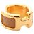 Ring Hermès Anillo para pañuelo Hermes Olympe PM Beige Dorado
