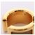 Ring Hermès Anillo para pañuelo Hermes Olympe PM Beige Dorado - vista 3