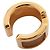 Ring Hermès Anillo para pañuelo Hermes Olympe PM Beige Dorado - vista 4