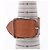 Hermès Brazalete Rígido Hermes Api GM de Piel Castaño - vista 5