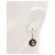 Conjunto de Colar e Brincos Chanel 10C Coco Mark Preto Dourado - vista 8