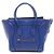 Céline Bolso Tote Celine Luggage Micro Shopper Azul