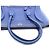 Céline Bolso Tote Celine Luggage Micro Shopper Azul - vista 6