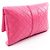 Chanel Matelassé Second Bag Clutch Handtasche Pink - Ansicht 2