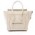 Céline Borsa Tote Celine Luggage Micro Shopper Bianco