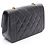 Borsa a tracolla Chanel Matelassé Diana Flap Nero - vista 2