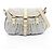 Céline Bolsa de Ombro Celine Macadam Branco Azul