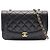 Borsa a tracolla Chanel Matelassé Diana Flap Nero