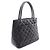 Borsa Tote Chanel Reissue in pelle di vitello martellata nera Nero - vista 2