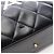 Borsa Bowling Chanel Matelassé Logo Nero Bianco - vista 11