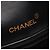 Borsa Bowling Chanel Matelassé Logo Nero Bianco - vista 4