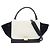 Céline Borsa 2-Way Celine Trapeze Medium Nero Bianco