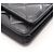 Borsa a tracolla Chanel Matelassé in pelle d'agnello nera Nero - vista 10