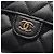 Chanel Matelassé Tri-fold Geldbörse Schwarz - Ansicht 9