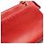 Borsa a tracolla Chanel in vitello grana rossa Rosso - vista 10