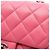 Borsa a tracolla Chanel Mini Matelassé in rosa - vista 11