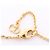 Collana Christian Dior Logo CD Bianco D'oro - vista 4