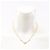 Collana Christian Dior Logo CD Bianco D'oro - vista 5