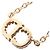 Collar Christian Dior CD Logo Dorado - vista 2