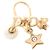 Christian Dior DIO(R)EVOLUTION Clip-Ohrringe Weiß Golden - Ansicht 3