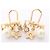 Christian Dior DIO(R)EVOLUTION Clip-Ohrringe Weiß Golden - Ansicht 5