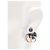 Orecchini Christian Dior Dior Tribal Drop D'oro Blu navy - vista 4