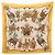 Hermès Foulard Hermes Carre 90 LES FETES DU ROI SOLEIL Multicolore Crudo Giallo