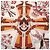 Hermès Hermes Carre Geant 140 Bouquets Sellier Foulard Nero Multicolore Crudo - vista 5