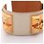 Hermès Hermes Collier de Chien Cle Bangle D'oro Crudo - vista 8