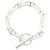 Hermès Pulsera Hermes Chaine d'Ancre GM Plata
