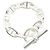Hermès Bracciale con Charms Hermes Chaine d'Ancre TGM Argento
