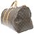 Louis Vuitton Keepall Monogram Canvas 60 Marrone - vista 4