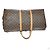 Louis Vuitton Keepall Monogram Canvas 60 Marrone - vista 5
