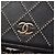 Timeless Borsa a tracolla Chanel Matelassé borchiata Nero - vista 9