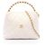 Timeless Borsa Hobo Small Matelassé Chanel in White Bianco
