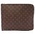 Louis Vuitton Pochette Document Clutch Handbag Marrone