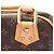 Louis Vuitton Manhattan PM Handtasche Braun - Ansicht 9