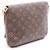 Borsa a tracolla Louis Vuitton Musette Tango Monogram Marrone - vista 2